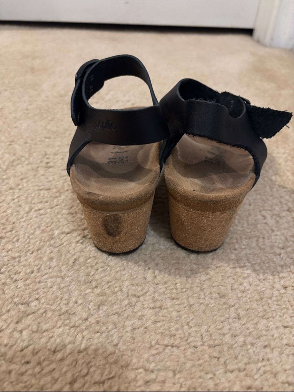 Papillio by Birkenstocks solely leather sandals - Picture 3 of 3